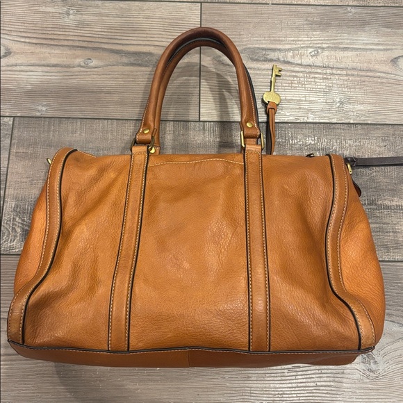 Fossil Vintage Kendall Brown Leather Bag - Picture 10 of 14